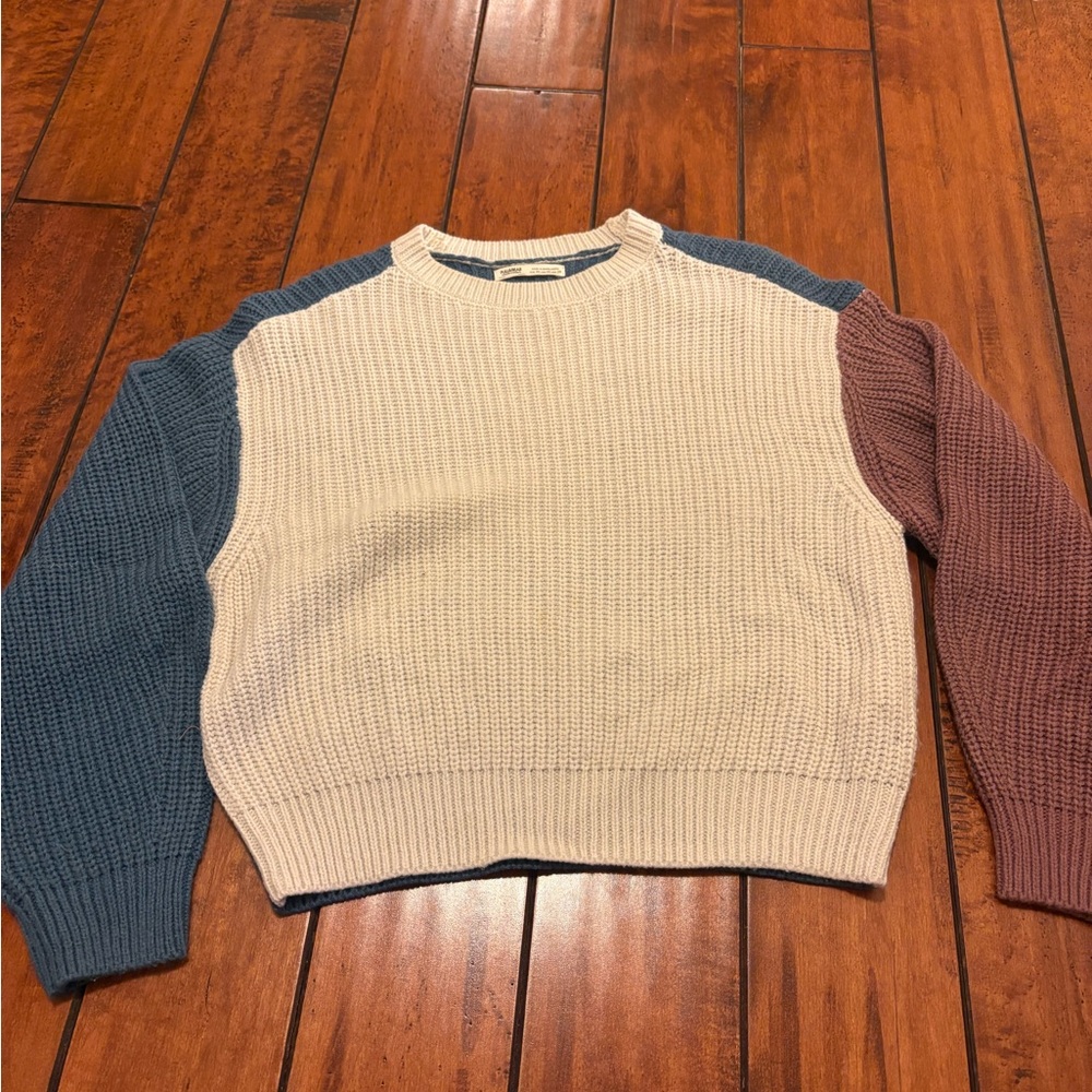 TRI COLOR SWEATER